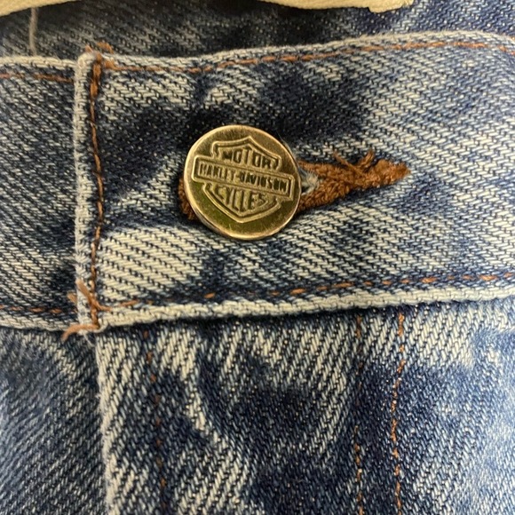 Harley-Davidson Relaxed Denim Jeans Mens 38 x 34 - Picture 8 of 14